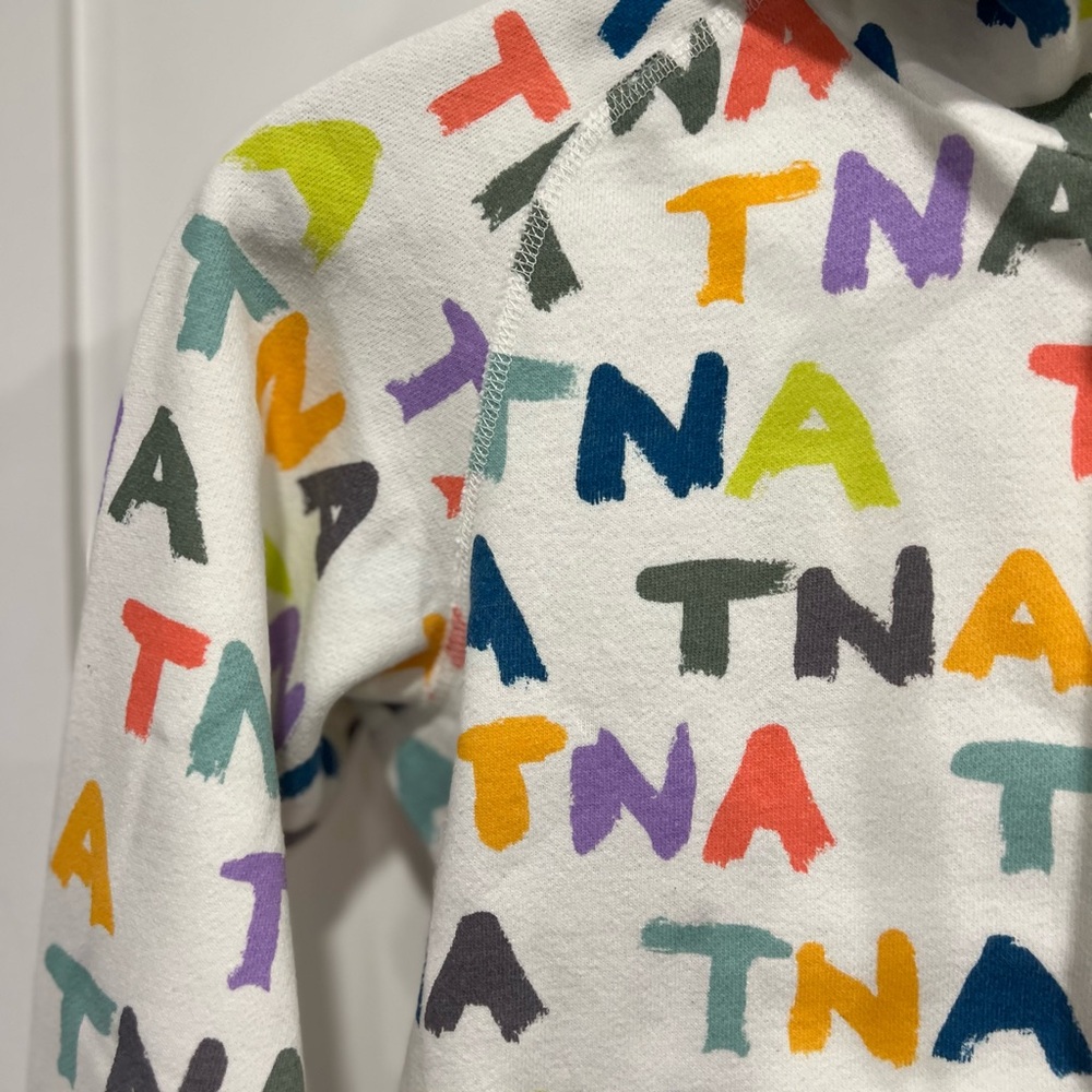 TNA Zippered Hoodie With Graphic Logo Print - Picture 6 of 16